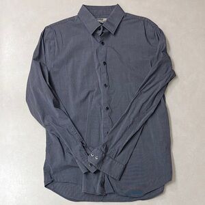 Express Men’s 1Mx Fitted Button Up Blue